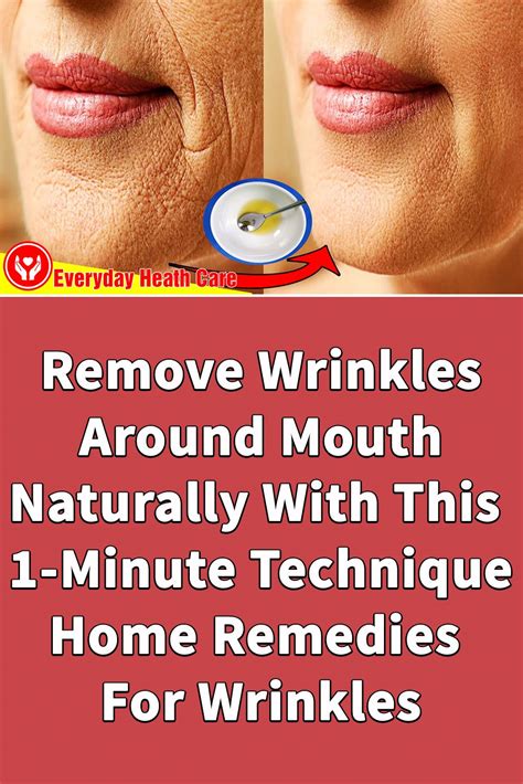 remove wrinkles around mouth permanently.